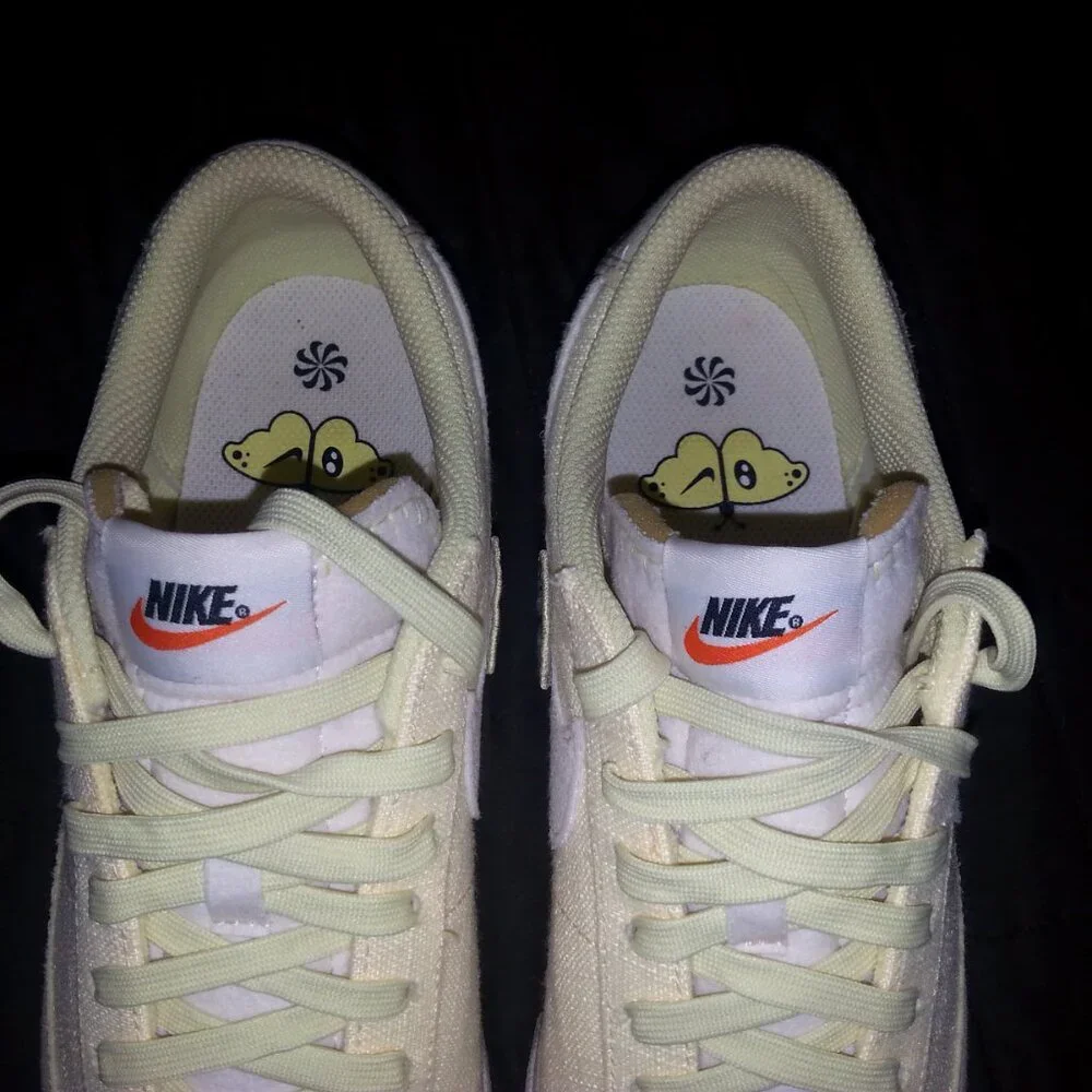 Nike Blazer Platform Shoes Next Nature Women's 9.5 Low Sneakers Yellow VNDS - Picture 10 of 14